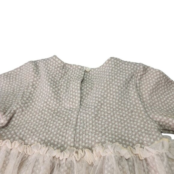 Zara Baby Long Sleeve Dress 9-12 Months - Picture 5 of 10